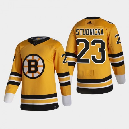 Pánské Hokejový Dres Boston Bruins Dresy Jack Studnicka 23 2020-21 Reverse Retro Authentic